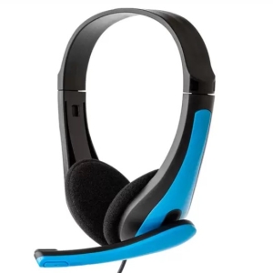 HEADSETGAME S-T56 C/ MICROFONE NA HASTE - COR AZUL LEO & LEO 				