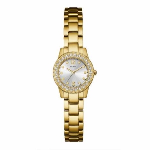 RELÃGIO FEMININO GUESS ANALÃGICO DOURADO COM STRASS