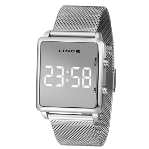 RELÃGIO LINCE FEMININO - MDM4619L BXSX DIGITAL LED PRATA